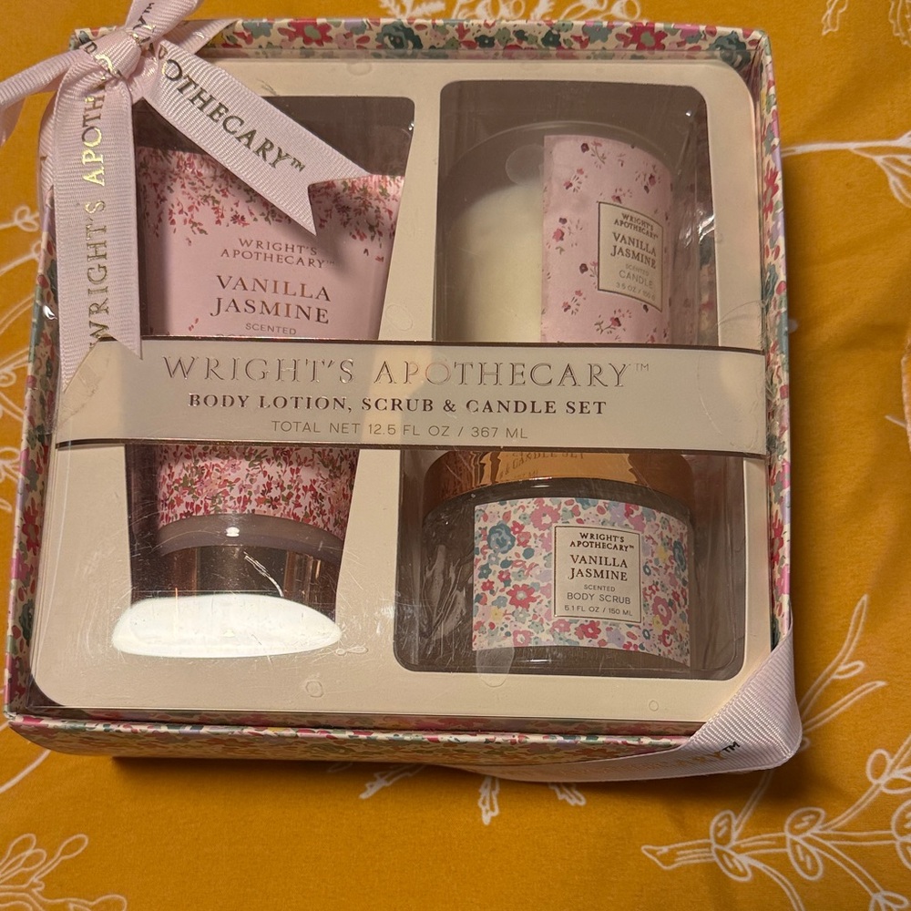 Vanilla Jasmine Exfoliating Scrub Set